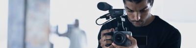 Sony FX30 Compact Cinema Line Gateway Camera with Body and XLR Handle Unit - ILMEFX30