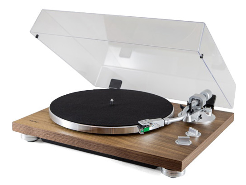 Teac TN-400S-CH Belt-driven turntable with S-shaped tonearm-